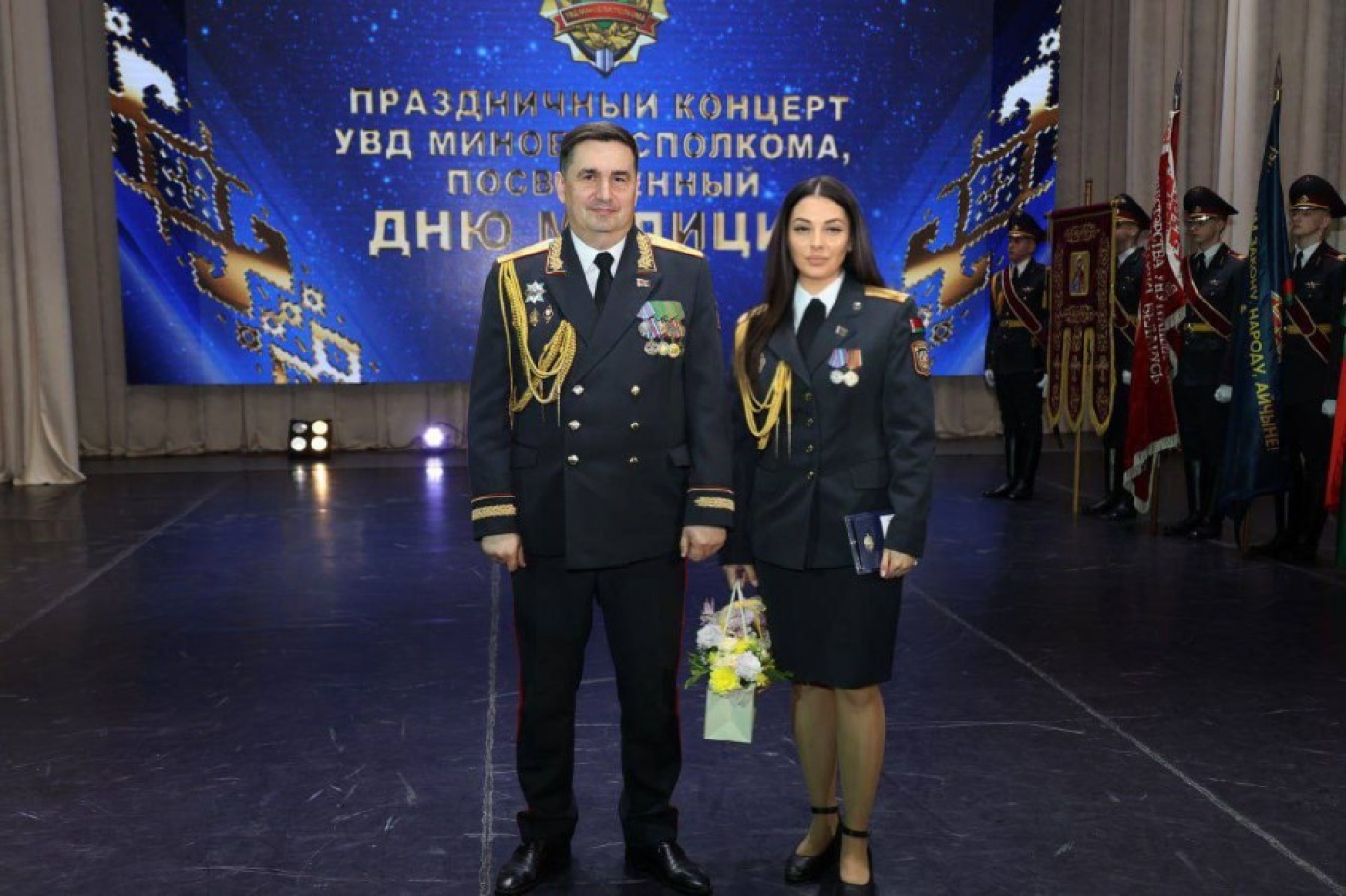 «Лучшей награды не ждала»: старший инспектор ИДН Анжелика Тишкевич о волнении, награде и фото на память