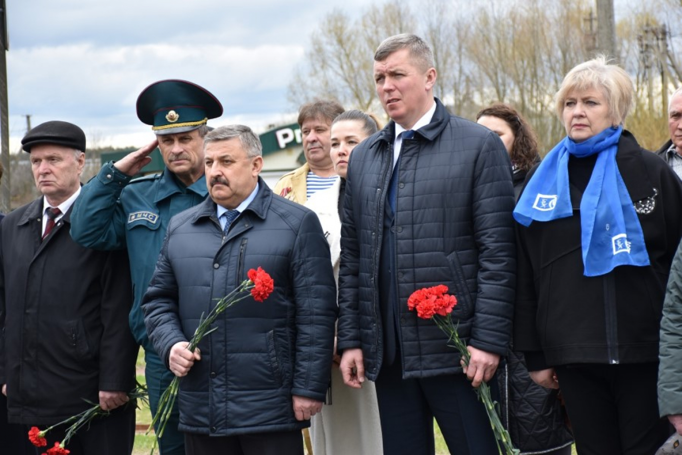 В Березино почтили память героя-пожарного, ликвидатора катастрофы на Чернобыльской АЭС