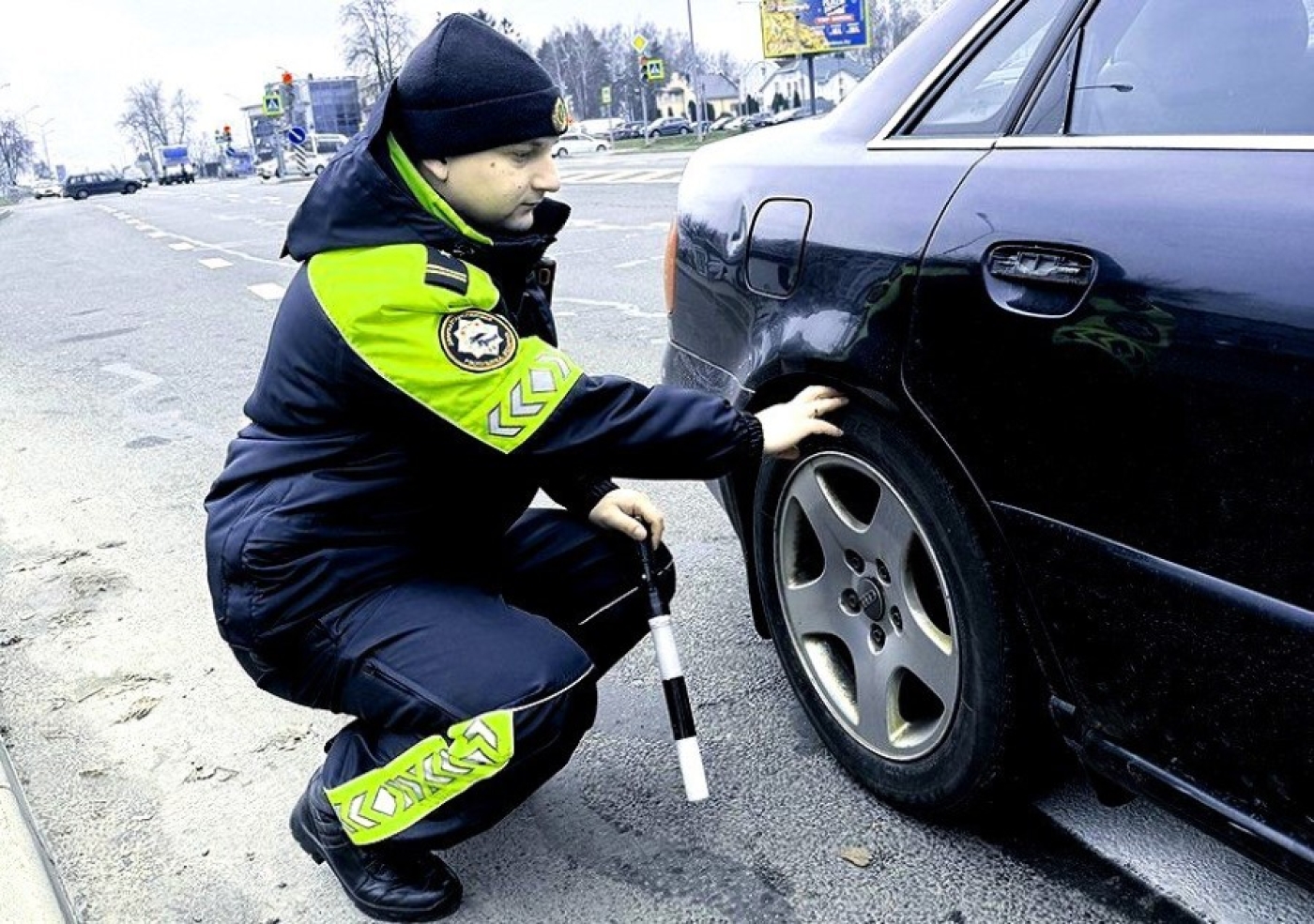 Водители, внимание! С 1 декабря обязательна зимняя резина