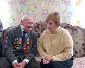 Сегодня 100-летие празднует ветеран Великой Отечественной войны Пётр Владимирович Воробей