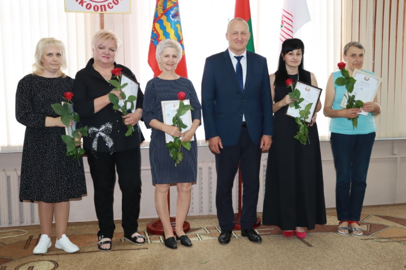 Награждены лучшие работники Березинского филиала Минского облпо