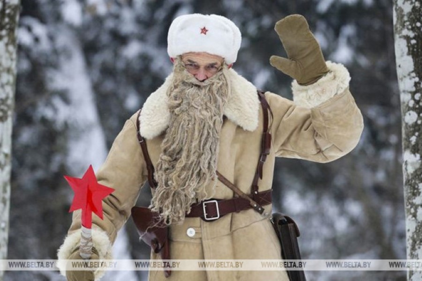 Партизанский Дед Мороз 6 декабря на всю зиму вернется в мемориальный комплекс "Хованщина"