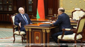 Встреча Президента Беларуси с Государственным секретарем Совета Безопасности