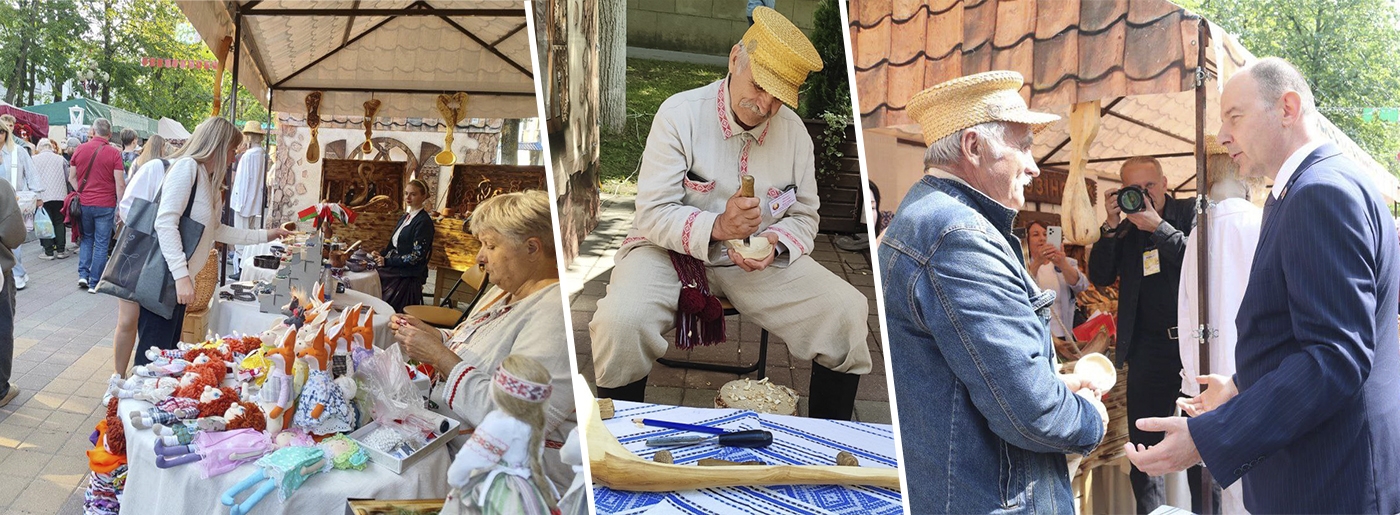 Фестиваль в Молодечно в 24-й раз собрал ценителей белорусской культуры: Березинский район покорил гостей брендом Березинщины