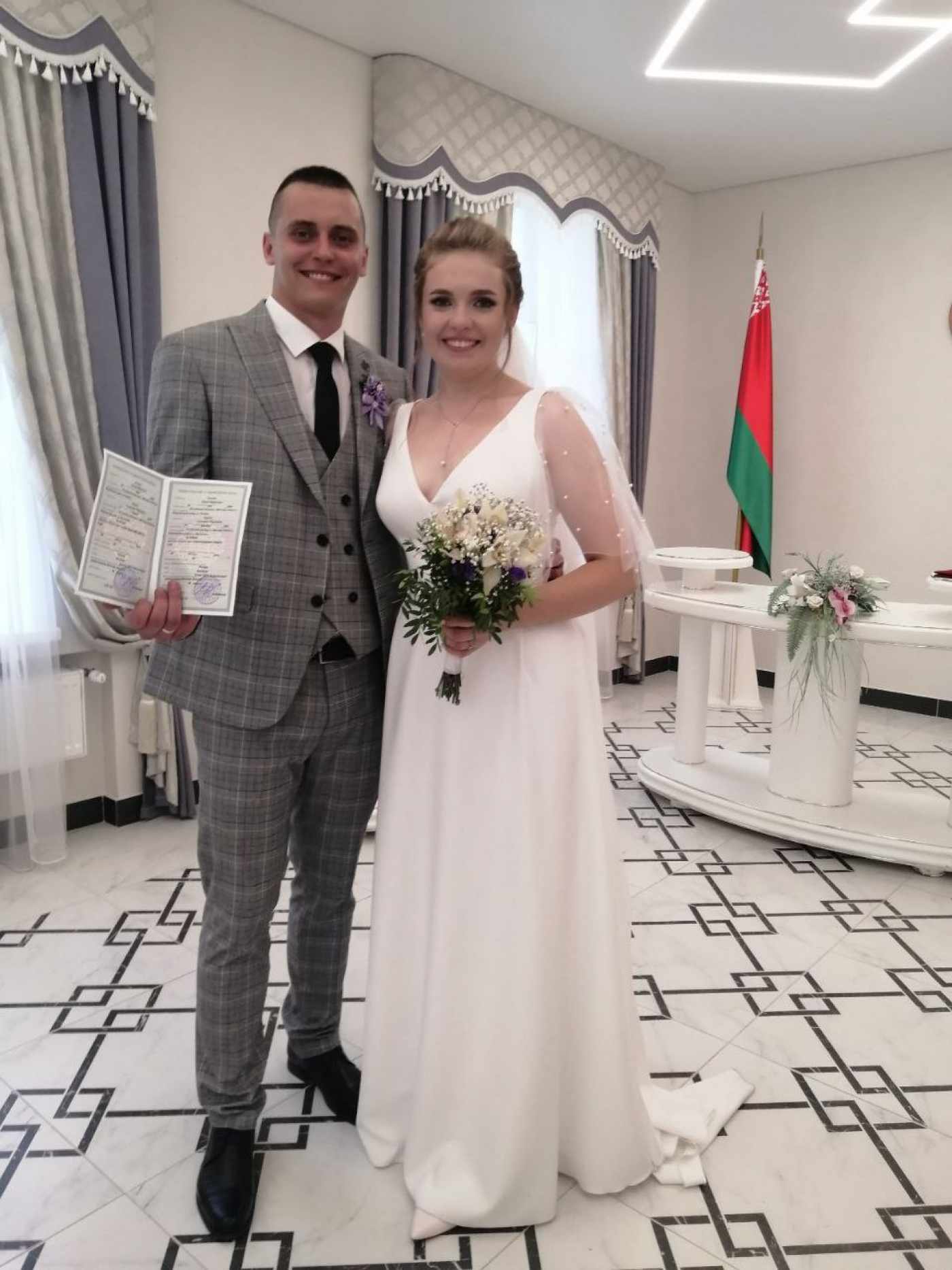 За выходные в Березино зарегистрировали брак 3 пары