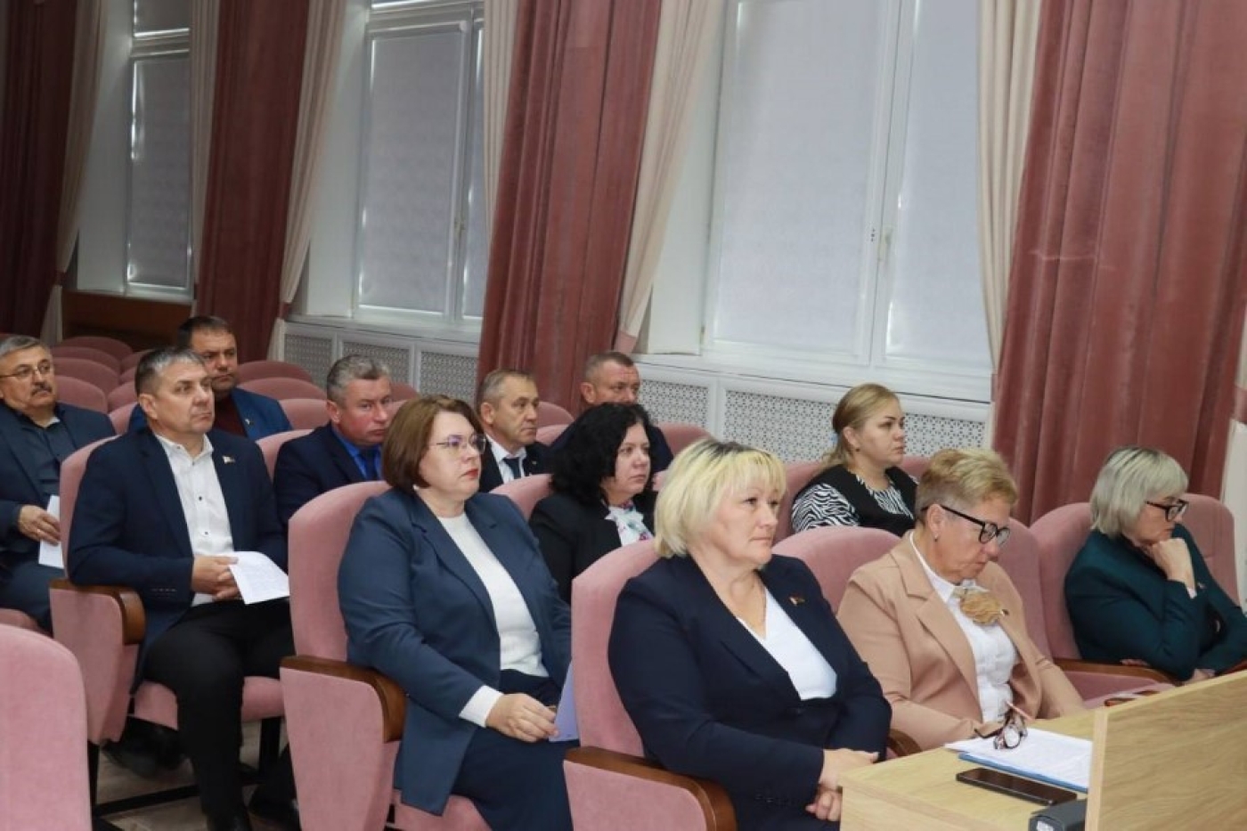 Сессия Березинского районного Совета депутатов