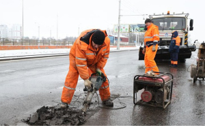 При каких условиях можно выполнять ремонт дорог зимой