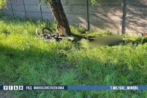 В Червенском районе в ДТП погиб мотоциклист