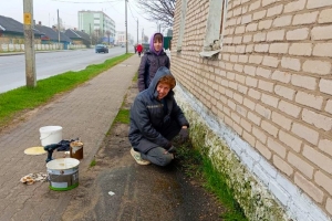 Березинцы дружно собрались на субботник