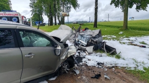 Двое детей пострадали в ДТП в Витебском районе