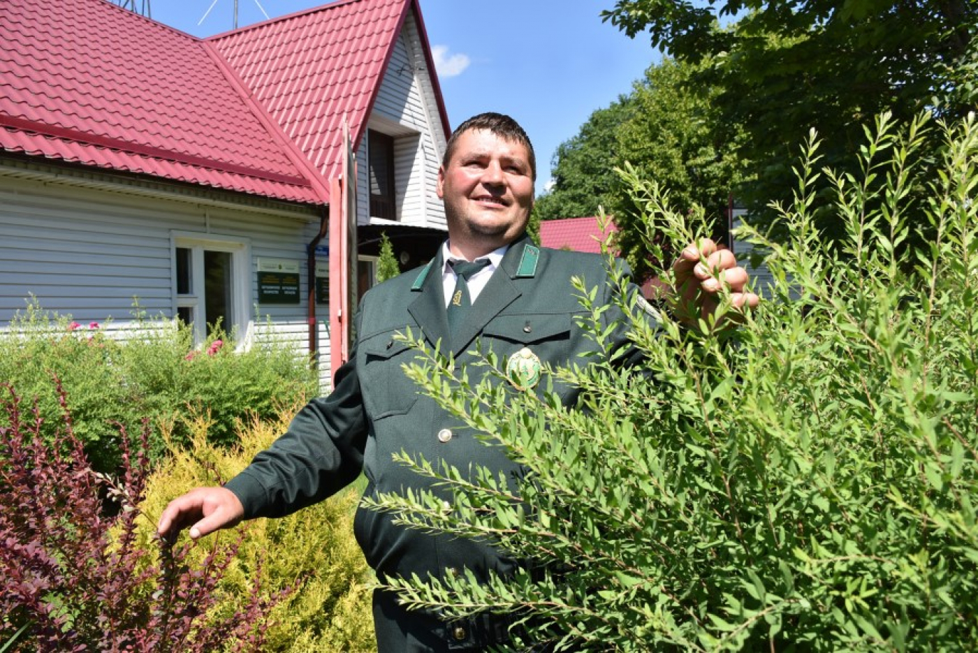 І ляснік, і вальшчык,  і нават камбайнер