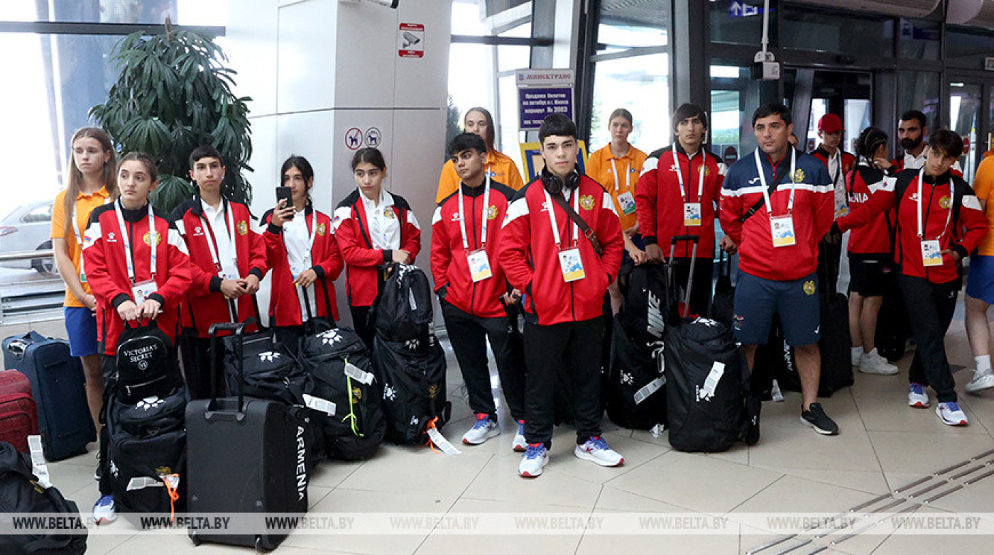 "Красивая природа, много лесов". Дзюдоисты из Армении поделились первыми впечатлениями о Беларуси