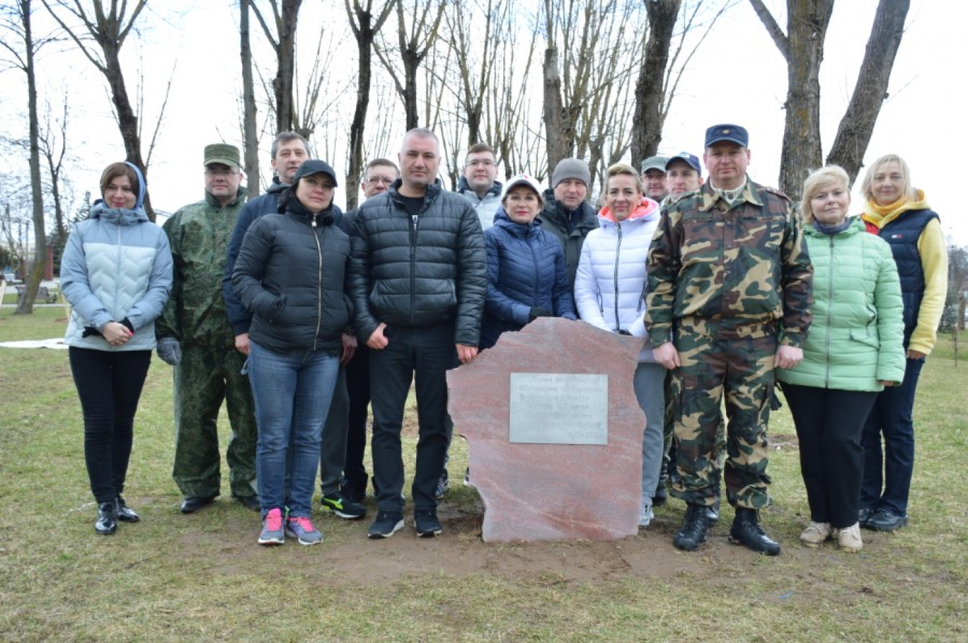 Прокуроры Минщины заложили аллею в Заславле в честь   100-летия со дня образования прокуратуры Беларуси