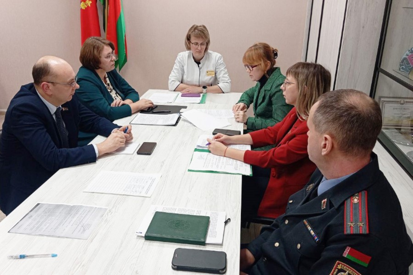 В Березино прошло заседание совета по демографической безопасности