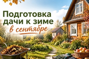 Подготовка дачи к зиме в сентябре: какие работы в саду и огороде нужно обязательно сделать до первых заморозков
