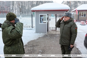 Проверка ВС по поручению Президента продолжается в одной из частей 72-го учебного центра