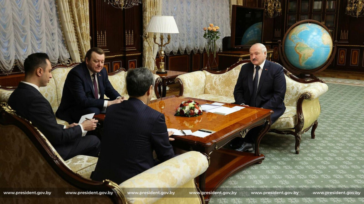 Александр Лукашенко встретился с Чрезвычайным и Полномочным Послом Ирана в Беларуси Саидом Яри