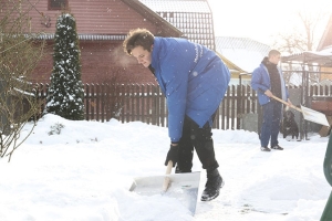 Более 11 тыс. волонтеров были задействованы на уборке снега