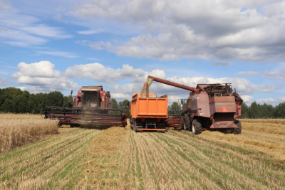 Карта раёна на 15 жніўня