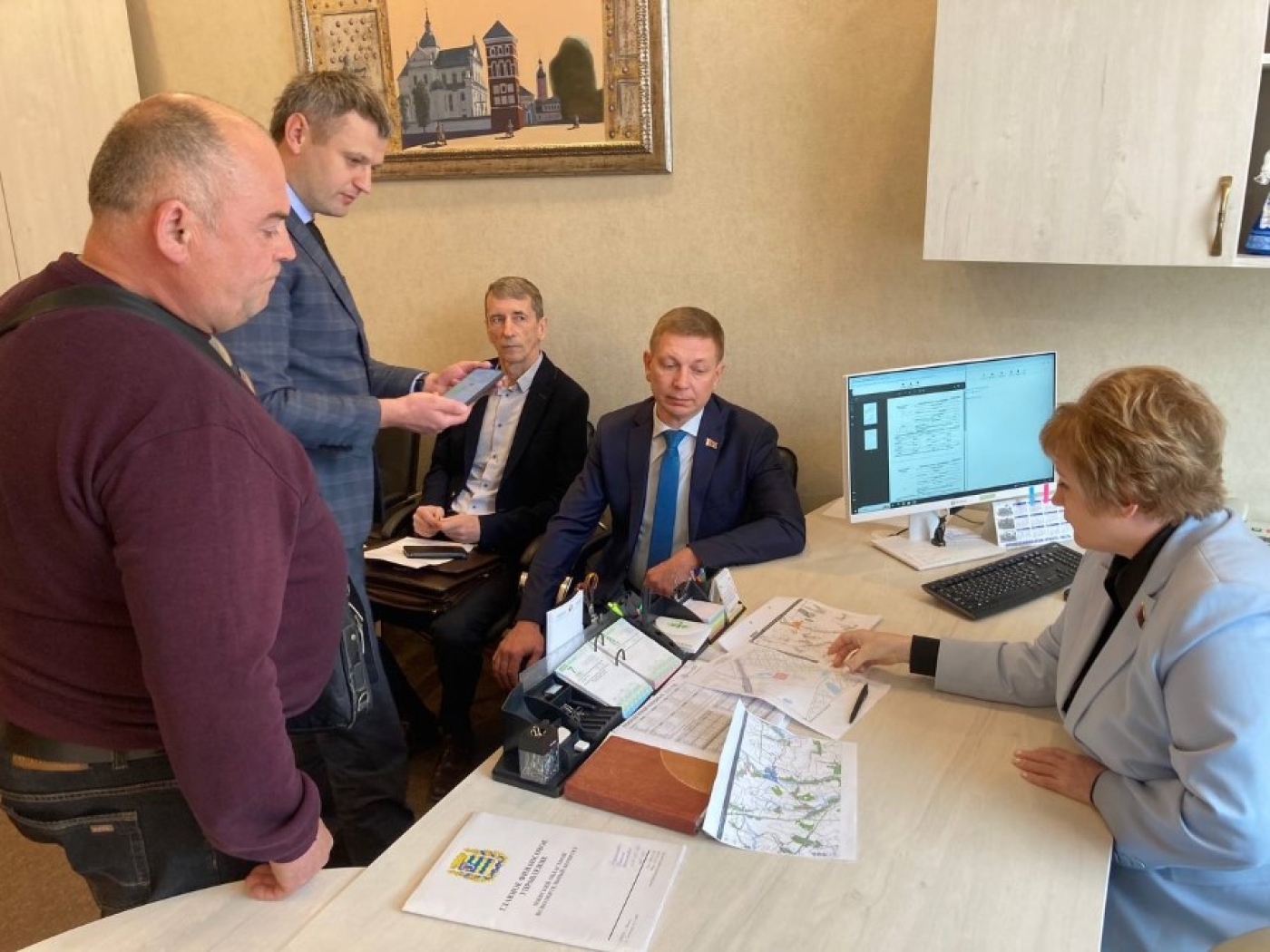 Наталья Якубицкая проводит прием граждан в Минске