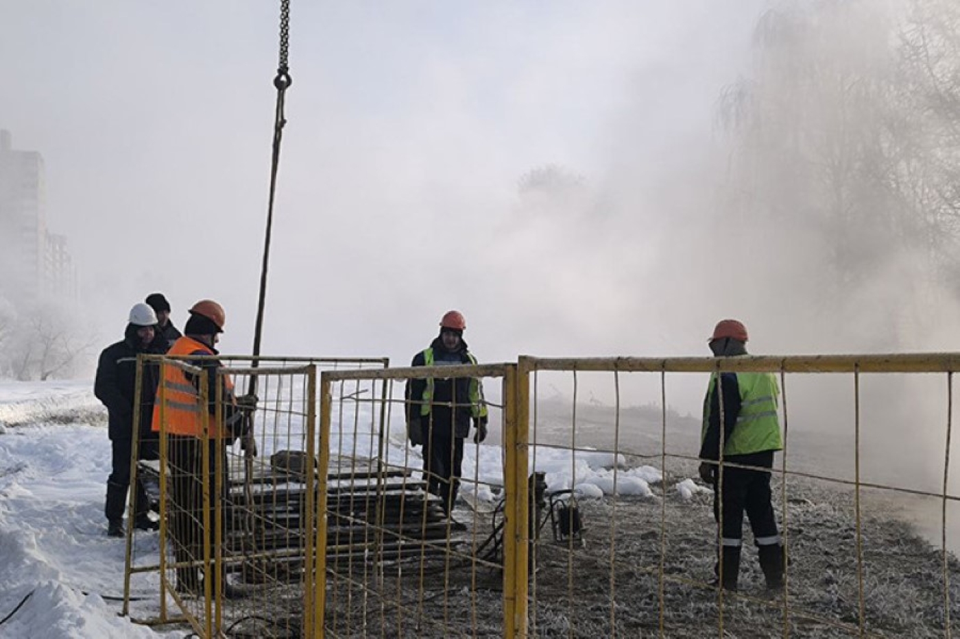 Как в Минске идут восстановительные работы на тепловой магистрали, рассказали энергетики