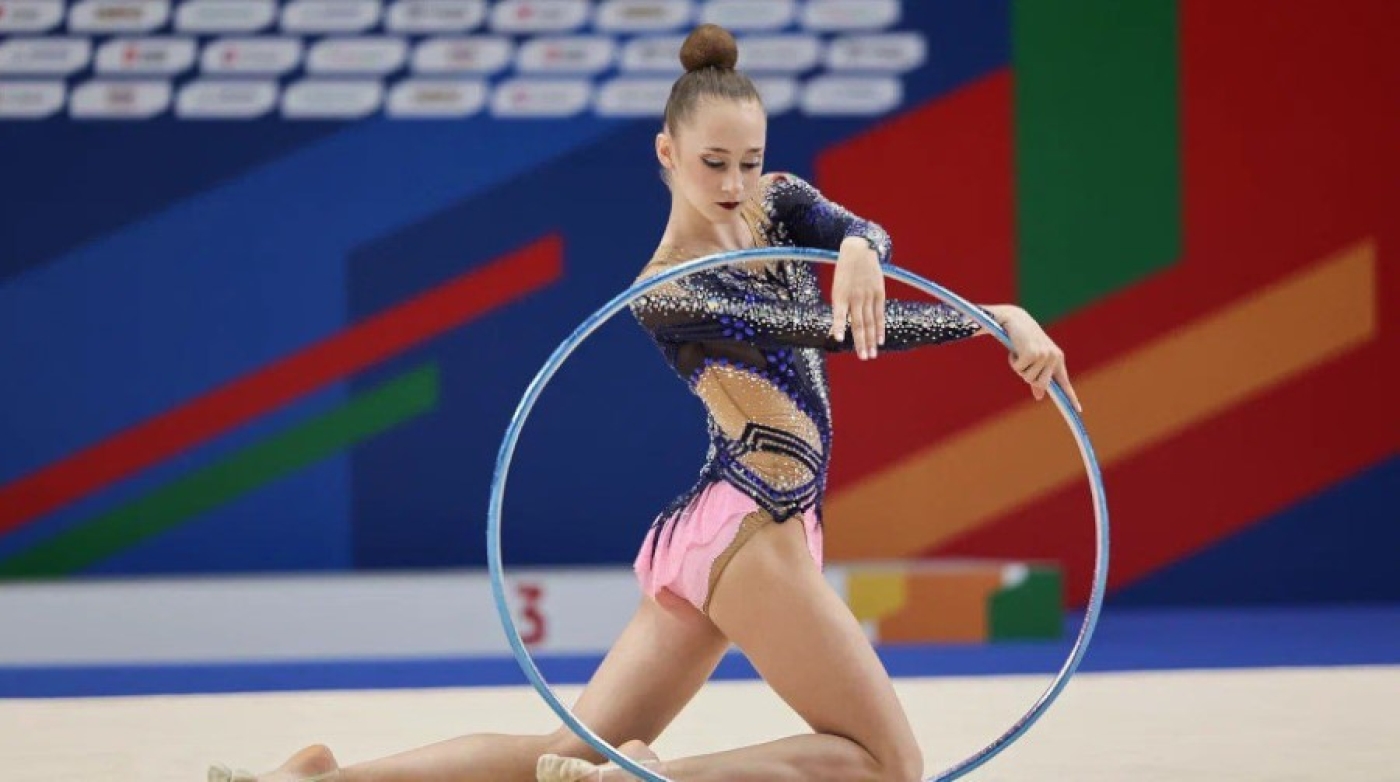 Гимнастка Веренич взяла бронзу в многоборье на этапе Кубка сильнейших в Казани