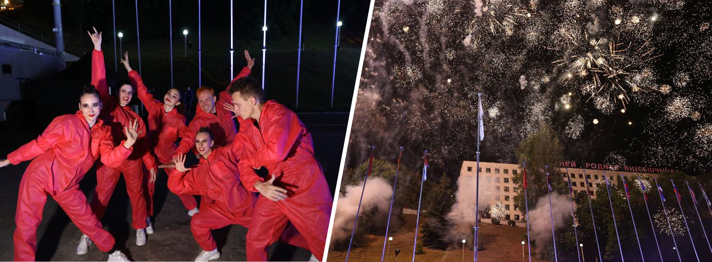 В Витебске состоялась церемония поднятия флага "Славянского базара"