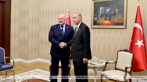 Лукашенко в Астане встретился с Президентом Турции Эрдоганом