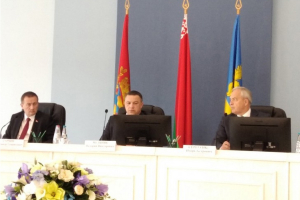 Заседание Любанского райисполкома проходит с участием Главы Администрации Президента и председателя Миноблисполкома