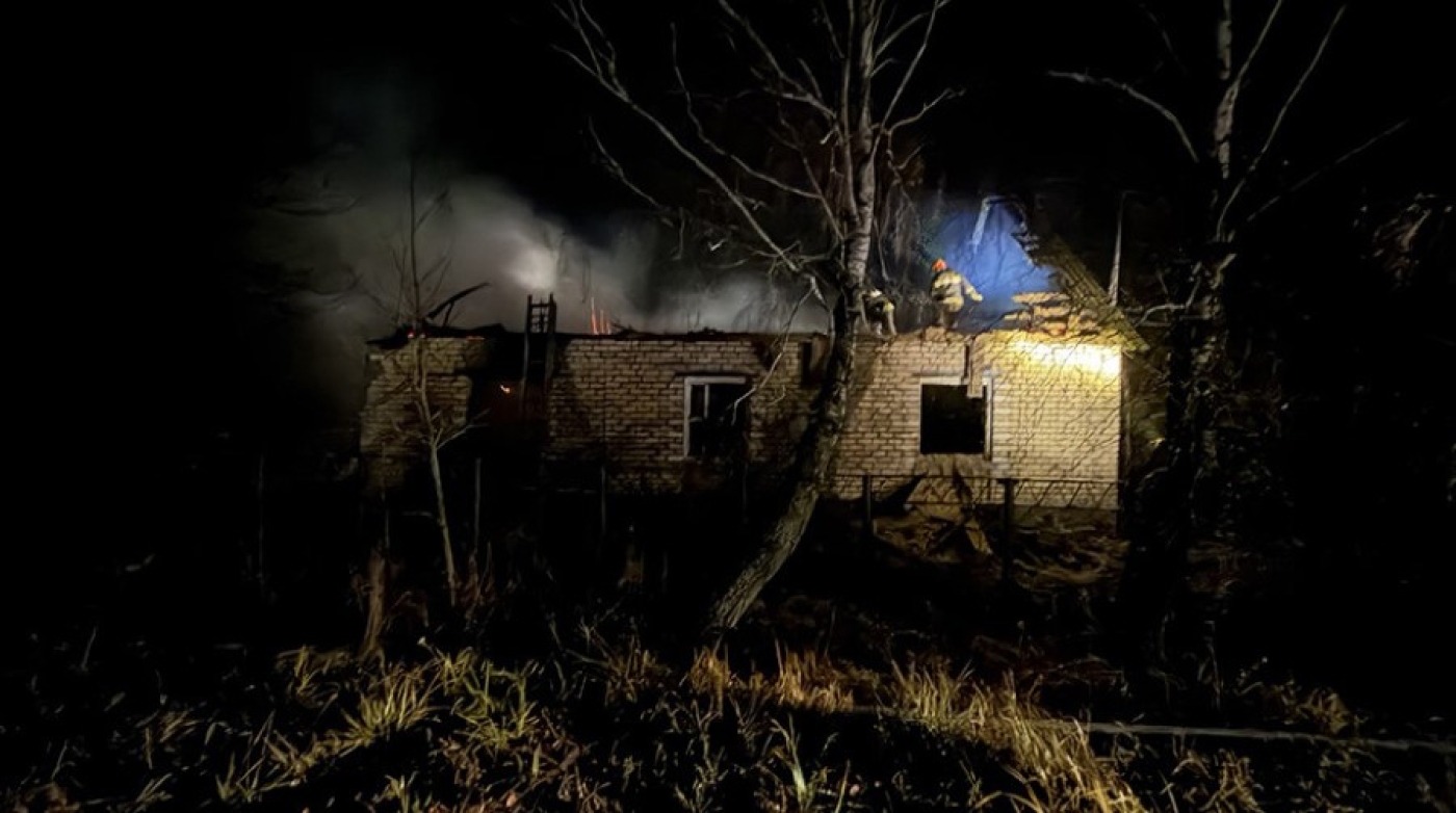 В Мстиславском районе мужчина сделал из кладовки баню и устроил пожар