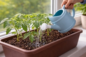 Чёрная ножка на томатах никогда не появится, если поливать их по этой простой схеме — сохраните себе