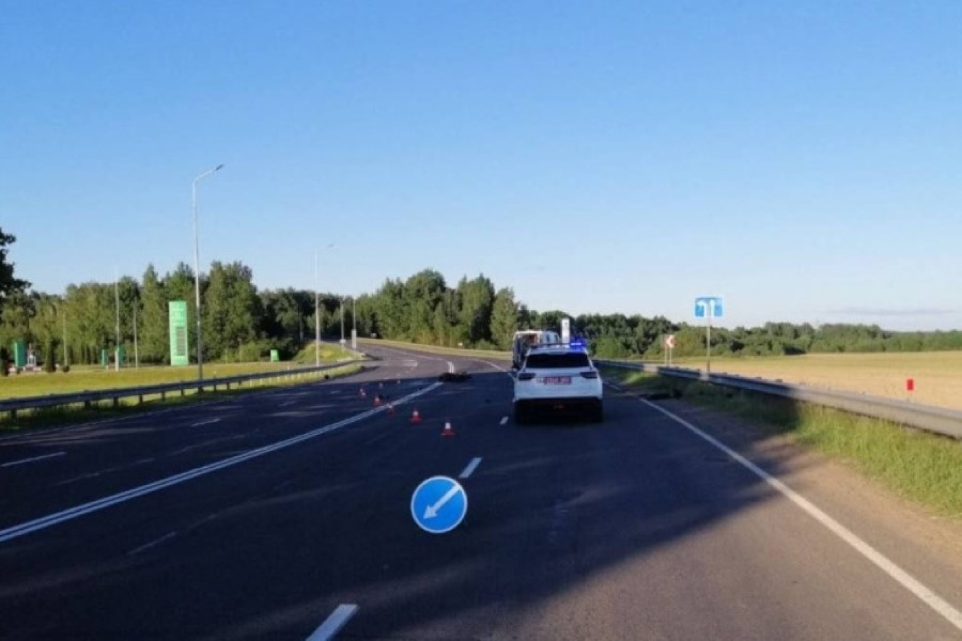 В результате ДТП в Молодечно погиб мотоциклист