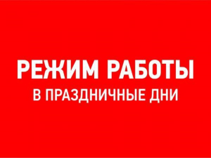 График работы Березинской ЦРБ в выходные и праздничные дни в ноябре 2023 г.: