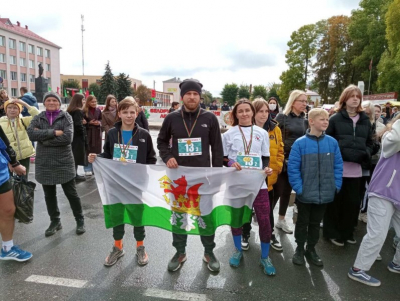 Семья Зябко заняла первое место в семейной эстафете