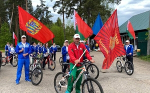 Червенский район принял эстафету областного велопробега