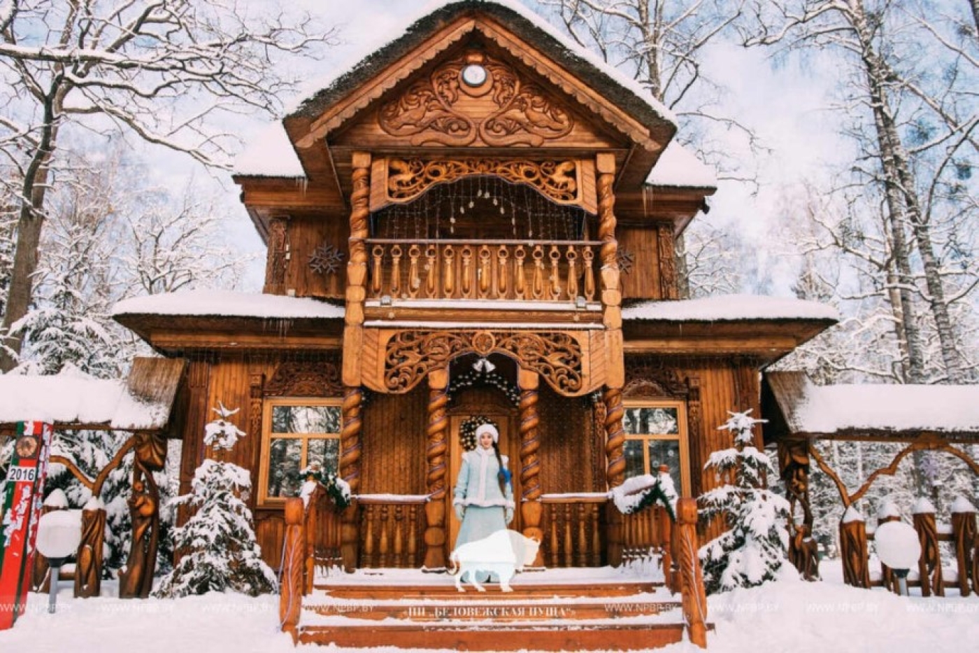 Поместье Деда Мороза в Беловежской пуще откроет зимний сезон 6 декабря