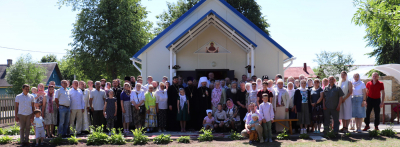 Асвячэнне храма ў Брадцы