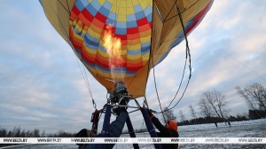 В Минске запустили аэростаты с целью установить рекорд по дальности полета