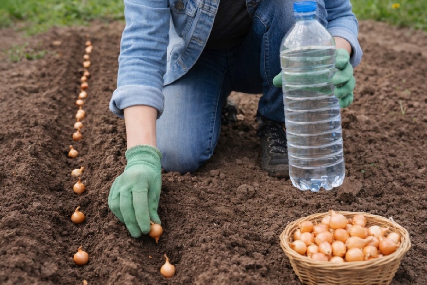 Перестаньте гнуть спину на огороде: бутылочный метод посадки севка без боли в пояснице — быстрее, проще, урожайнее