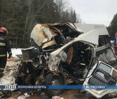 ДТП в Смолевичском районе: 11 погибших