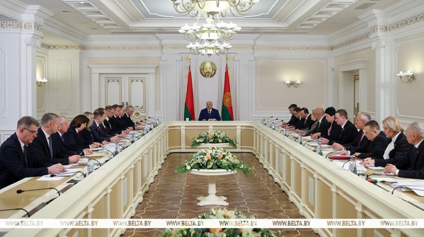 Лукашенко на заседании Президиума ВНС озвучил повестку предстоящего собрания