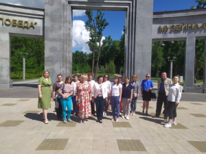Профсоюзные активисты посетили музей истории ВОВ