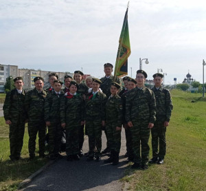 Торжественное открытие после реконструкции мемориального комплекса «Батальон милиции под командованием Константина Владимирова»