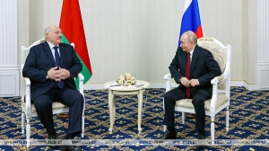 Лукашенко и Путин встретились в Бишкеке