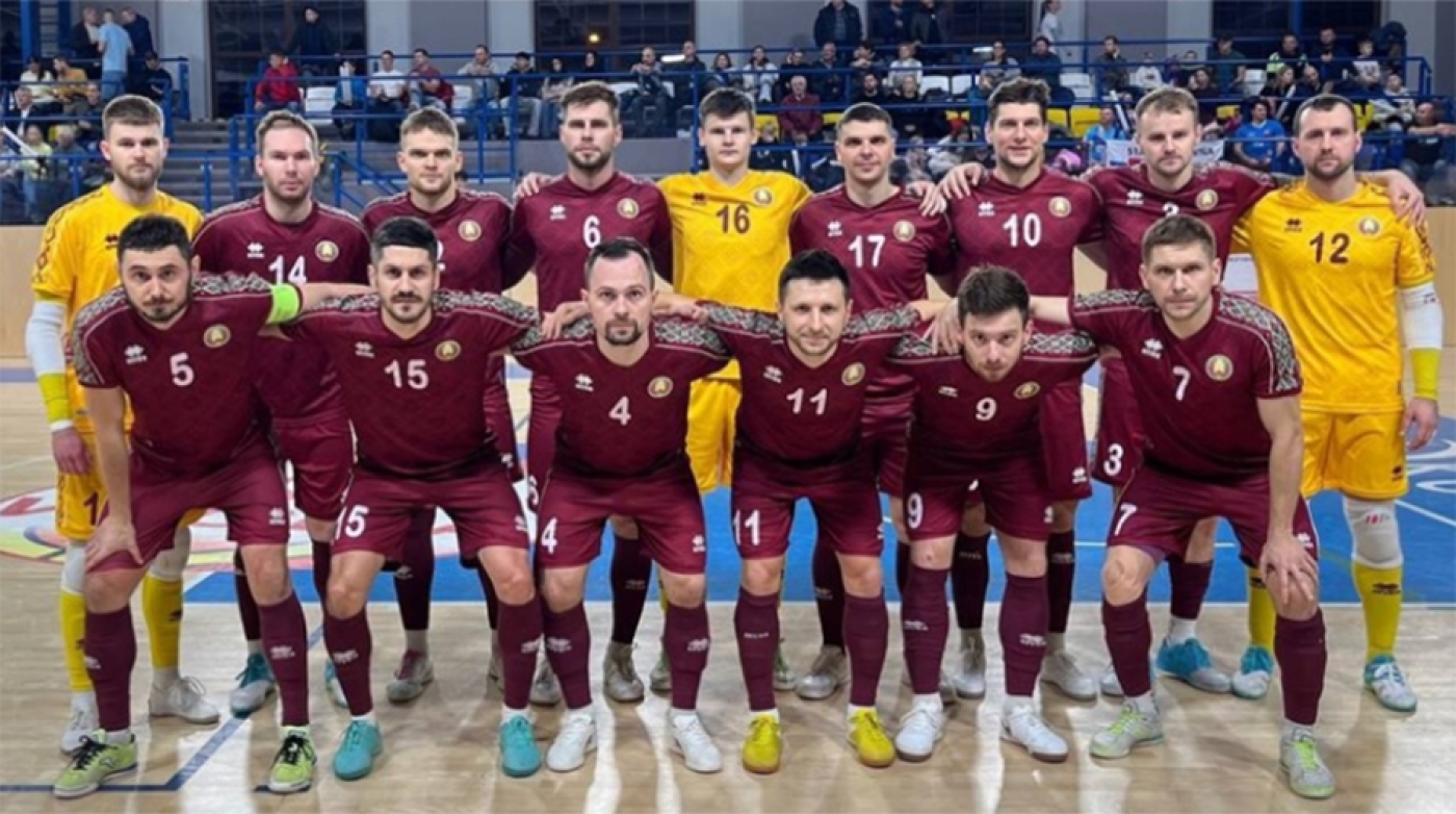 Белорусы начали подготовку к финалу чемпионата Европы по мини-футболу