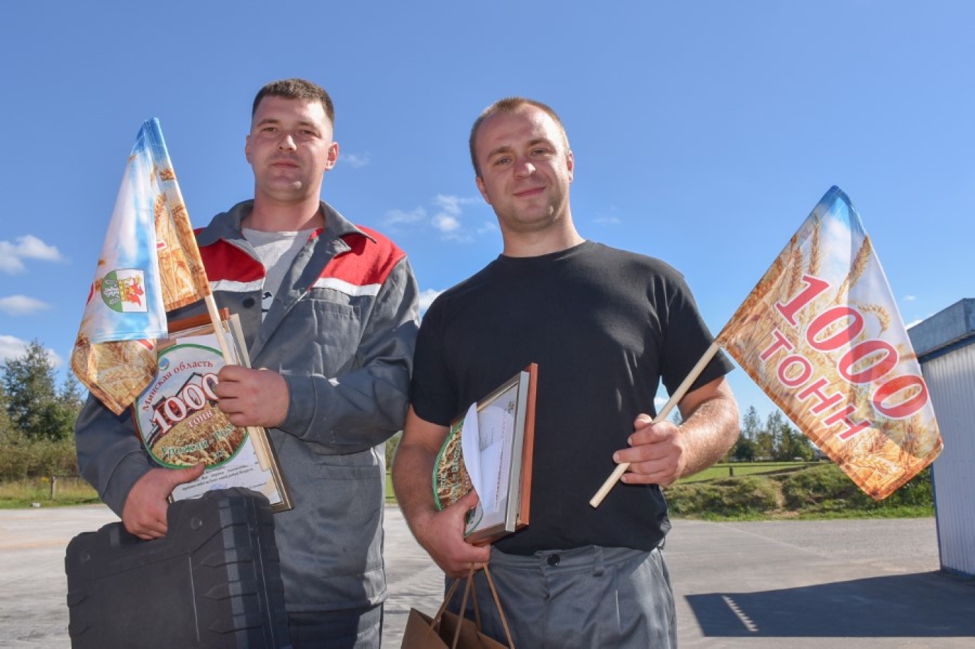 Завяршылі жніво аднымі з першых