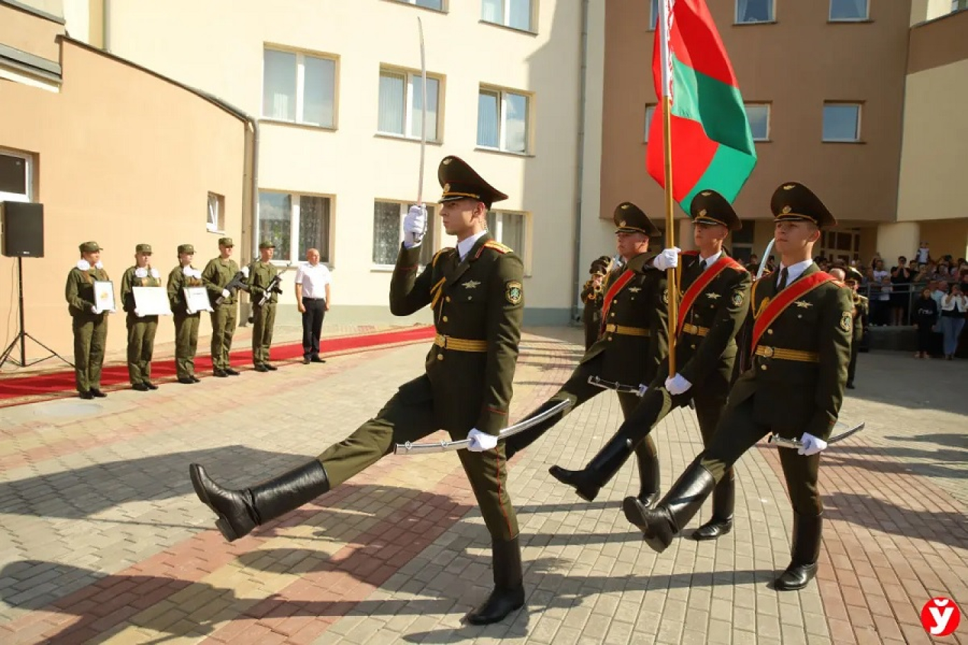 В День знаний открылось новое кадетское училище в Минской области