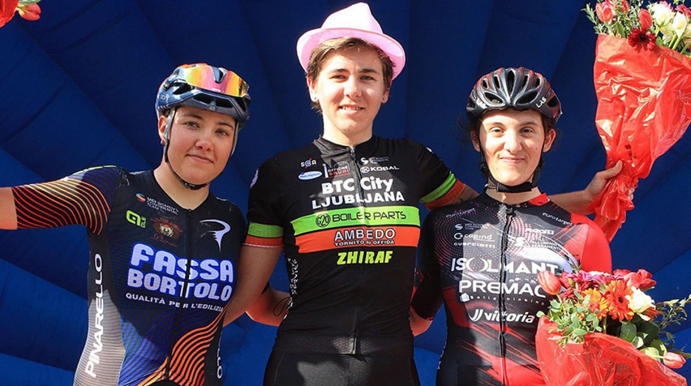 Белоруска Терех выиграла велогонку в итальянском Мирано