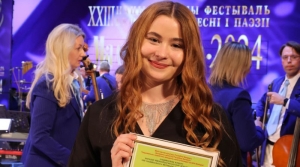 Высоцкая стала победителем Национального конкурса молодых исполнителей белорусской эстрадной песни