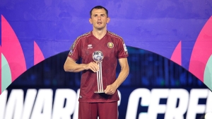 Бриштель признан лучшим игроком года по пляжному футболу